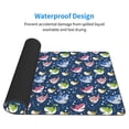 thumbnail image 3 of Salouo Colorful Cartoon Shark Print Large Mouse Pad,Extended Mat Desk Pad, 3mm Thick Mice Pad Desk Mat Big Desk Pad for Work, Game, Office, Home -16 x 29.5in, 3 of 8
