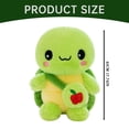 thumbnail image 3 of Turtle Stuffed Animal Cute Sea Turtle Stuffed Animal Plush Toy For And Adults, 3 of 9