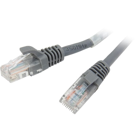UPC: 0757120152057 | C2G 14ft Cat5e Snagless Unshielded (UTP) Ethernet Network Patch Cable – Gray