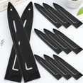 thumbnail image 1 of WRITWAA 1 Set Knives Cases Black ABS Plastic Universal Fit Avoid Finger Cuts Home Users, 1 of 5