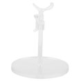 thumbnail image 4 of MERRYHAPY Stability Action Figure Stand Acrylic Transparent 1Pack for Collectors Display, 4 of 7