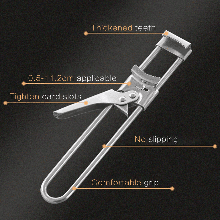 Adjustable Multifunctional Stainless Steel Can Opener, Adjustable Multifunctional  Can Opener, Multifunctional Stainless Steel Can Opener (1Pack) 