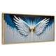 thumbnail image 1 of Cuadro Decorativo Canvas Revolution Marco Flotante Alas Corazón Dorado 120x60, 1 of 3
