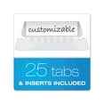 thumbnail image 6 of Colored Hanging Folders Letter Size, 1/5-Cut Tab, Red, 25/Box, 6 of 7