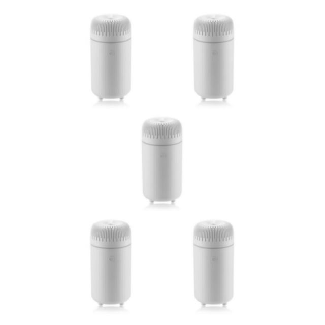 kurtrusly Car Mounted Aromatherapy Machine Uplift Mood Enjoy Fresh Air Easy To Humidification To Drive Away Dryness white 69*69*139mm 5Set
