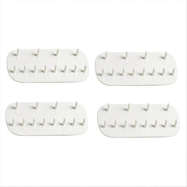 Necklace Rack Wall-Mounted Plastic Necklace Rack Jewelry Storage Hook