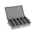 thumbnail image 4 of Caja de almacenamiento de cubiertos con divisores ajustables y asas de transporte, contenedor para utensilios, estuche para guardar utensilios,, 4 of 9