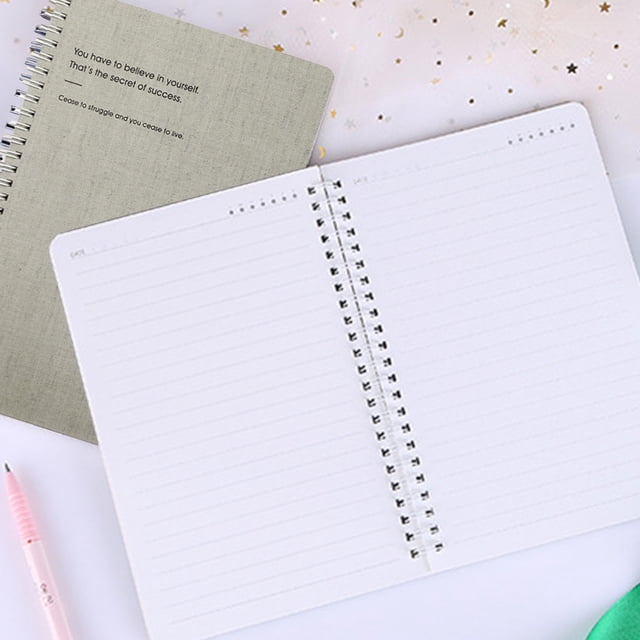 Vacemry Back ToSchoolNotebook, A5 B5 Spiral Bound Notebooks ForStudents, Eye Protection Paper Coil Notebook, Office Stationery Diary For College HighSchool, Journal For Note Taking Writing Planner