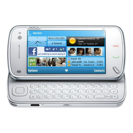 Nokia N N97 32 GB Smartphone, 3.5" LCD640 x 360, 128 MB RAM, Symbian OS 9.4, White