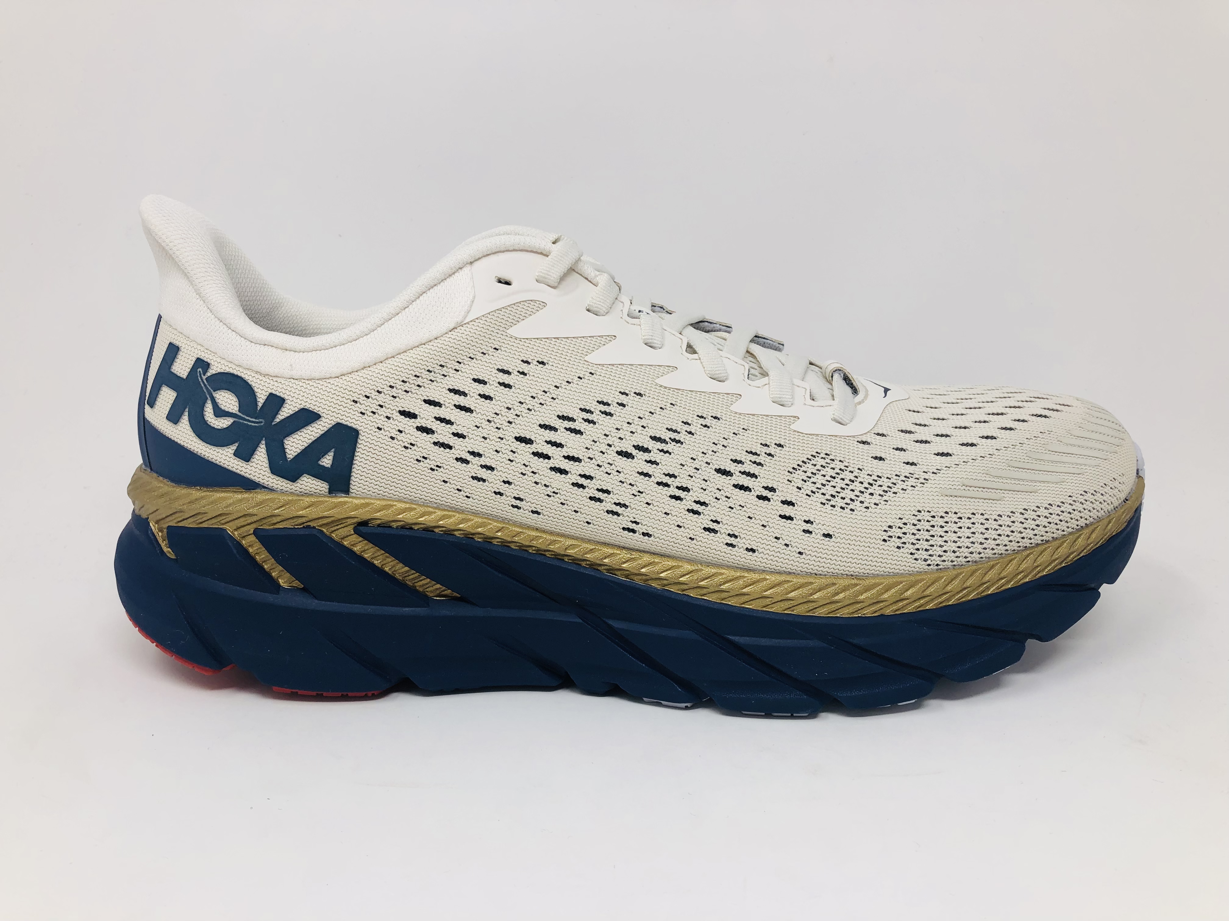 HOKA ONE ONE Clifton 7 Homme TOFU / VINTAGE INDIGO