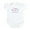 Cloud White, variant on CafePress - Brooklyn Mommy's Princess Infant Bodysuit - Baby Light Bodysuit, Size Newborn - 24 Months