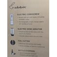 thumbnail image 3 of Juego de herramientas para vino Rabbit Electric de 5 piezas con aireador y sacacorchos, 3 of 3