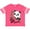 Football Pink and White, variant on Inktastic My Great Aunt Loves Me- Cute Panda Boys or Girls Toddler T-Shirt