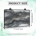 thumbnail image 7 of Renewold Electric Stove Top Cover for Stove Top, Induction Electric Stove Protector Non-slip Glass Cooktop Cover Range Cover Multipurpose Flat Top Stove Mat, Black Gold Marble, 7 of 7