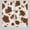 Style-1, variant on Rustic Sunflower Blackout Curtains Black White Milk Cow Print Yellow Sunflower Room Darkening Curtains for Living Room Rod Pocket Curtains W63 x L63 Inch