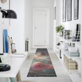 thumbnail image 4 of Yayeee Runner Rug for Bedroom 2'x6' Machine Washable Hallway Non Slip Mat, Psychedelic Forest, 4 of 8
