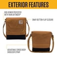 thumbnail image 2 of Bandolera Carhartt Durable Brown con funda para portátil de 15 pulgadas, 2 of 6