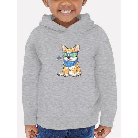 

Hand Drawn Corgi Portrait Xoxo Hoodie Toddler -Image by Shutterstock 2 Toddler
