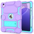 thumbnail image 1 of Funda protectora CCMAO para iPad A16 11th Gen 11" 2025 púrpura+verde, 1 of 9