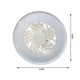 thumbnail image 3 of Xihbxyly Ventilador de Techo con Luz Led de Bajo Consumo, Silencioso, Diseño Moderno En Blanco, Ideal para Decorar Tu Salón, Fácil Instalación, 30 W de Potencia, Tamaño 15 X 15 X 11 Cm., 3 of 7