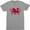 Athletic Heather, variant on Welsh Dragon Splatter Wales Football Men's Gift T-Shirt