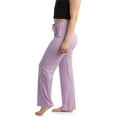thumbnail image 3 of dELiA*s Women's Pajama Pants - 2 Pack Super Soft Flare Classic Fit or Jogger Pants - Sleepwear Pants (S-3X), 3 of 7