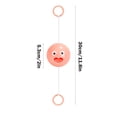 thumbnail image 3 of Meitianfacai Children's Whistle Blowing Flying Flashing String Spinning Candy Hand Eye Exercise Children's Rope Pulling Flashing Yo Yo, 3 of 7