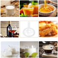 thumbnail image 7 of Ultra Fine Mesh Food Strainers 200 Mesh Nylon Strainer Spoon Juice Strainer with Handle Kitchen Tool for Filter Milk Tea Rice Milk Quinoa Fried Foods, 7 of 7