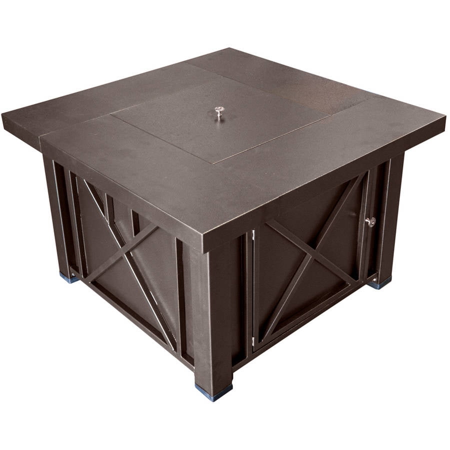 Hiland Decorative Firepit Hammered Bronze Finish by AZ Patio Heaters