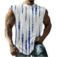 thumbnail image 2 of Wancir Men's Workout Tank Tops Gym Cut Off Sleeveless T Shirt Bodybuilding Fitness Muscle Athletic Tank Top Palm Tree Shirts Tee, 2 of 7