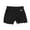 Black, variant on Krdevn Toddler Girls Solid Sport Ruffles Shorts Casual Shorts,6-7 Years