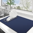 thumbnail image 1 of WISELIFE Estera para secar platos, tapete de café, tapete de secado súper absorbente, tapetes grandes para secar platos para encimera de cocina, tapete para platos fácil de limpiar, tapete para secar, 1 of 4