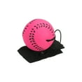 thumbnail image 3 of Uxcell 2.5 Inch Sports Wrist Ball, Baseball Rubber Wrist Return Ball Sport for Exercise, Fluorescent Rose Red, 3 of 5