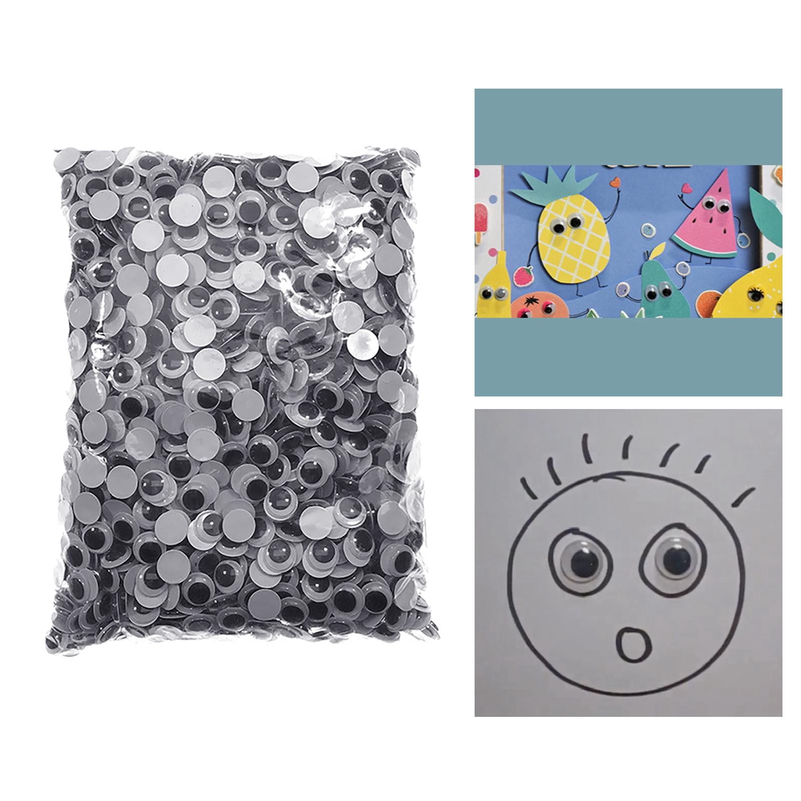 2,000 Pieces Movable Wiggle Googly Eyes Tiny 4mm for Crafts Dolls Puppets  Animals Insects -  UK