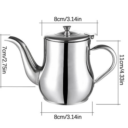 

Daiosportswear Clearance Stainless Steel Oil Pot Kitchen Oil Filter Cup Household Oil Pot Drains Oil