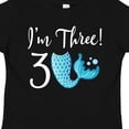 thumbnail image 4 of Inktastic 3rd Birthday Mermaid Party Girls Toddler T-Shirt, 4 of 5