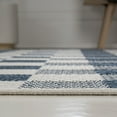 thumbnail image 7 of JONATHAN Y TUSCAN SUN 5 x 8 Area Rug, Darcy Traditional Geometric Bold Gingham - Navy/Cream, TSN201C-5, 7 of 7