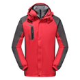 thumbnail image 3 of Chaqueta cortavientos Fernando para hombre de invierno rojo 4XL, 3 of 8