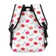 thumbnail image 4 of Disketp Red Lips 1 Mochila Estampada para Hombre y Mujer – Mochila Ligera Clásica con Múltiples Bolsillos para Universidad, Trabajo y Viajes-One Size, 4 of 5