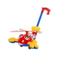 thumbnail image 4 of Carrito de actividades de aprendizaje preescolar, carrito de bebé para caminar, avión, langosta, juguetes de aprendizaje, para niños, niñas y niños , rojo, 4 of 8