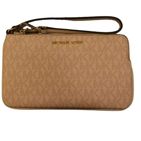 Michael Kors Women's Jet Set Travel Wristlet Clutch, Dark Powder Blush