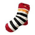 thumbnail image 2 of Dog Toys and Chew Toys for Dogs, Sock-Shaped Squeaky Plush Pet Toy with Snuffle Pocket, Interactive Soft Corduroy Puppy Play Toy for Small and Medium Breeds, Multi-Color, 2 of 6