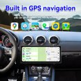 thumbnail image 3 of MOOKAKA 15.8" Smart Display Radio Audio Media Player for Audi TT 2008-2014 Car Navigation GPS Upgrade Headunit Android Replacement 1080P Screen Carplay Accessories, 3 of 16