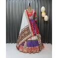 thumbnail image 3 of Designer Navaratri Lehenga Choli For Women Party Wear Bolywood Lengha Sari,Indian Wedding Wear Printed Custom Stitched Beautiful Lehenga, 3 of 10