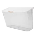 thumbnail image 4 of Wall Mounted Laundry Basket Dustproof Multifunction Hanging Dirty Clothes Organizer for Bathroom, 4 of 7