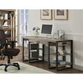 thumbnail image 2 of Scranton & Co Bureau de Rangement 60 Pouces en Bois Flotté et Noir, 2 of 6