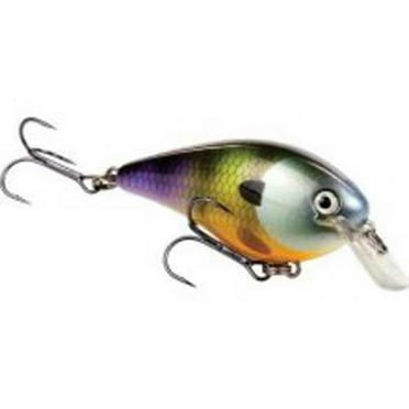 Lot De 3 Leurres Crankbait Vintage Strike King Square Bill 2,5 Pouces - Années 90