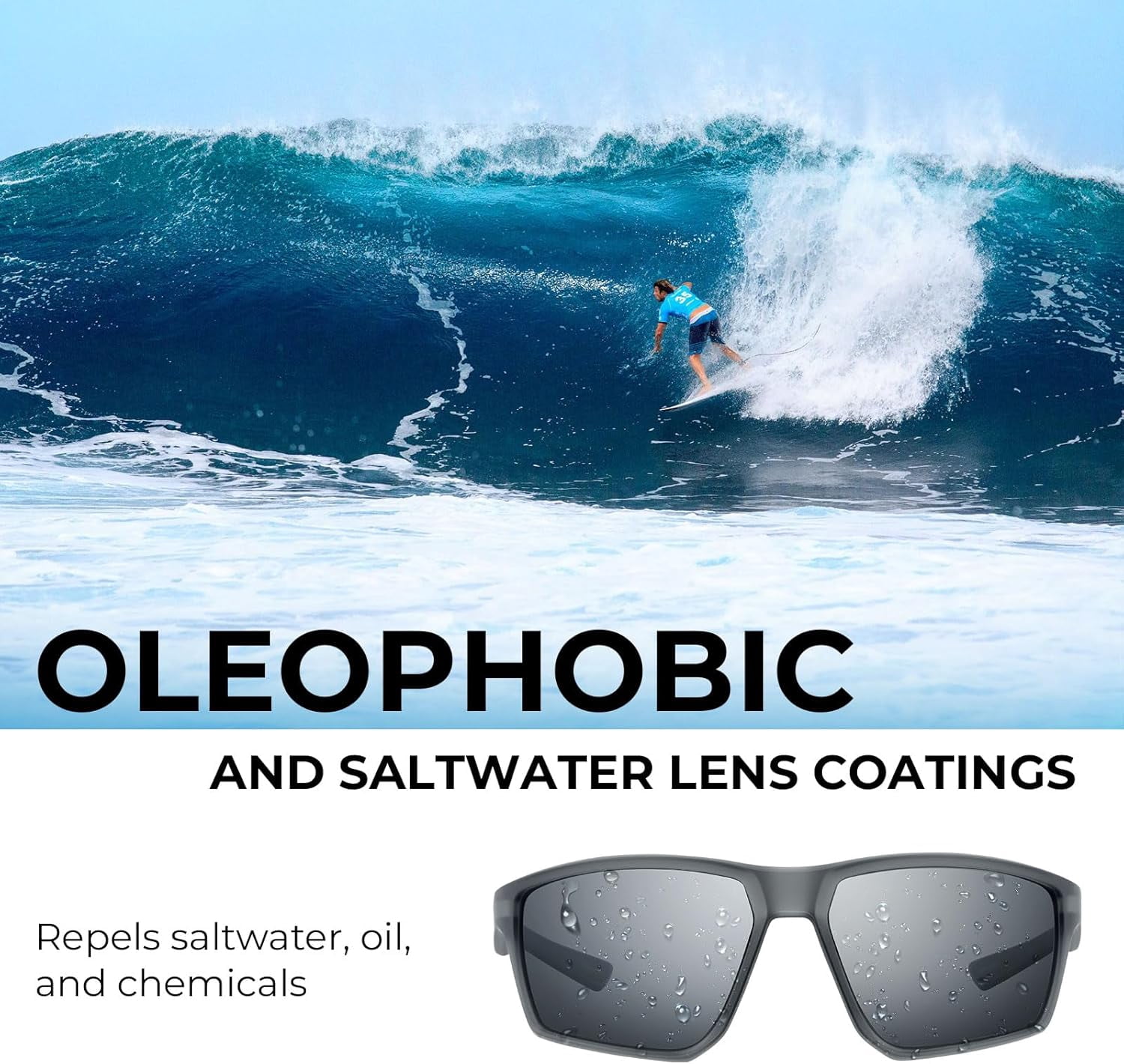 KastKing Polarized Sport Sunglasses, UV Protection Osage