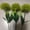 Green, variant on Vibrant Multi-Colored Artificial Dandelion Flowers for Home Decor and Events