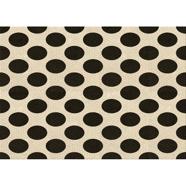 Ahgly Company Machine Washable Indoor Rectangle Transitional Deep Peach Orange Area Rugs, 7' x 10'